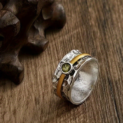Jane | Elegant Green Zirconium Ring