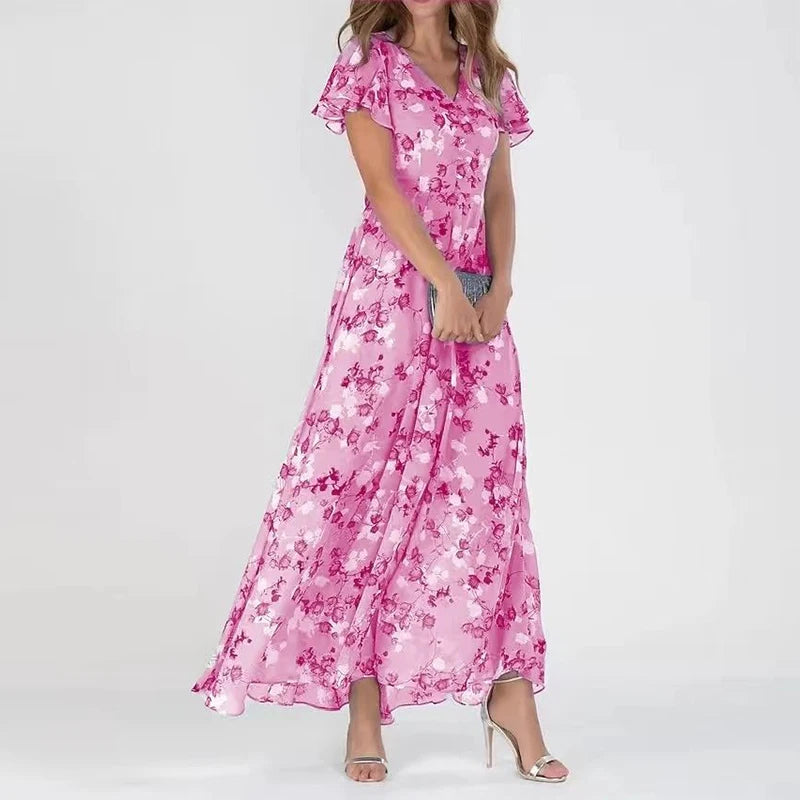Renee | Colorful Maxi Dress