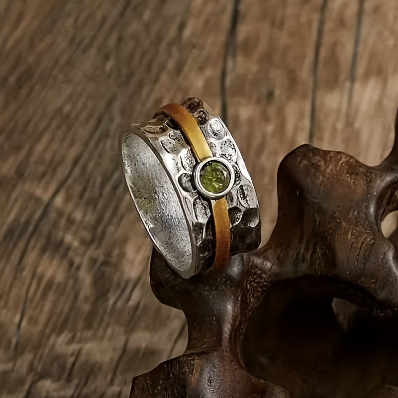 Jane | Elegant Green Zirconium Ring