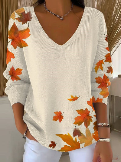 Carmen | V-Neck Knit Jumper