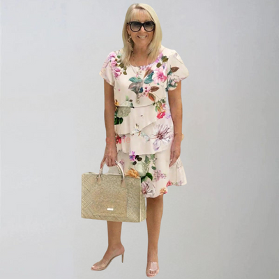 Venus | Dress with Cascading Plants