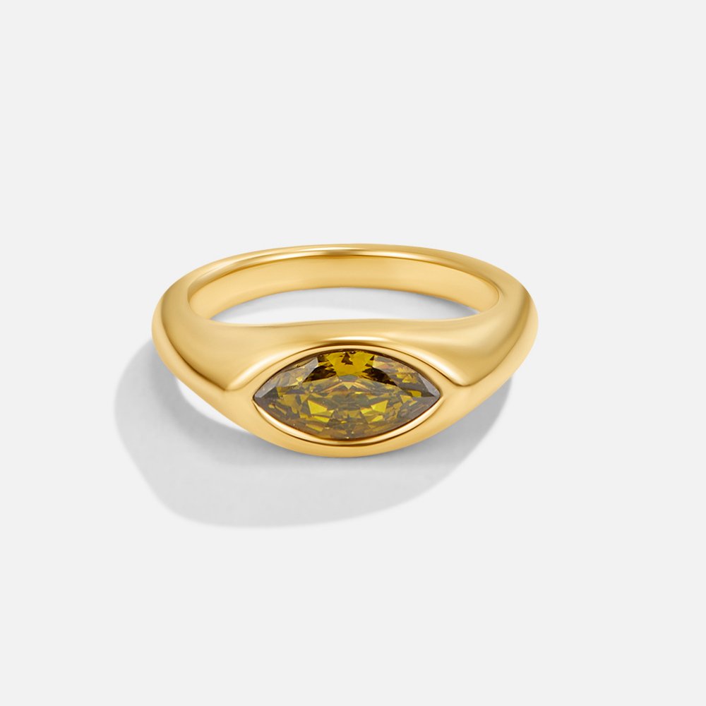 Madison | Green Crystal Ring