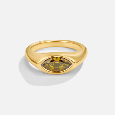 Madison | Green Crystal Ring