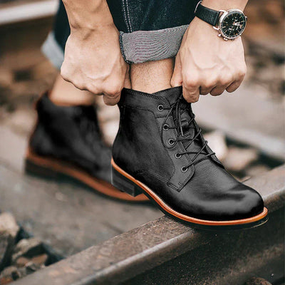 Neil | Leather Boots for Men