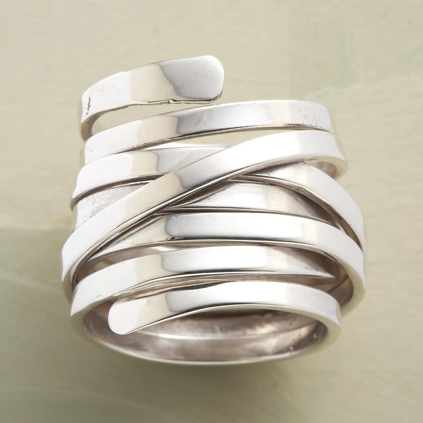 Sharon | Vintage Thick Silver Ring