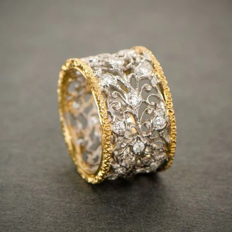 Mika | Vintage Ivy Zirconia Ring