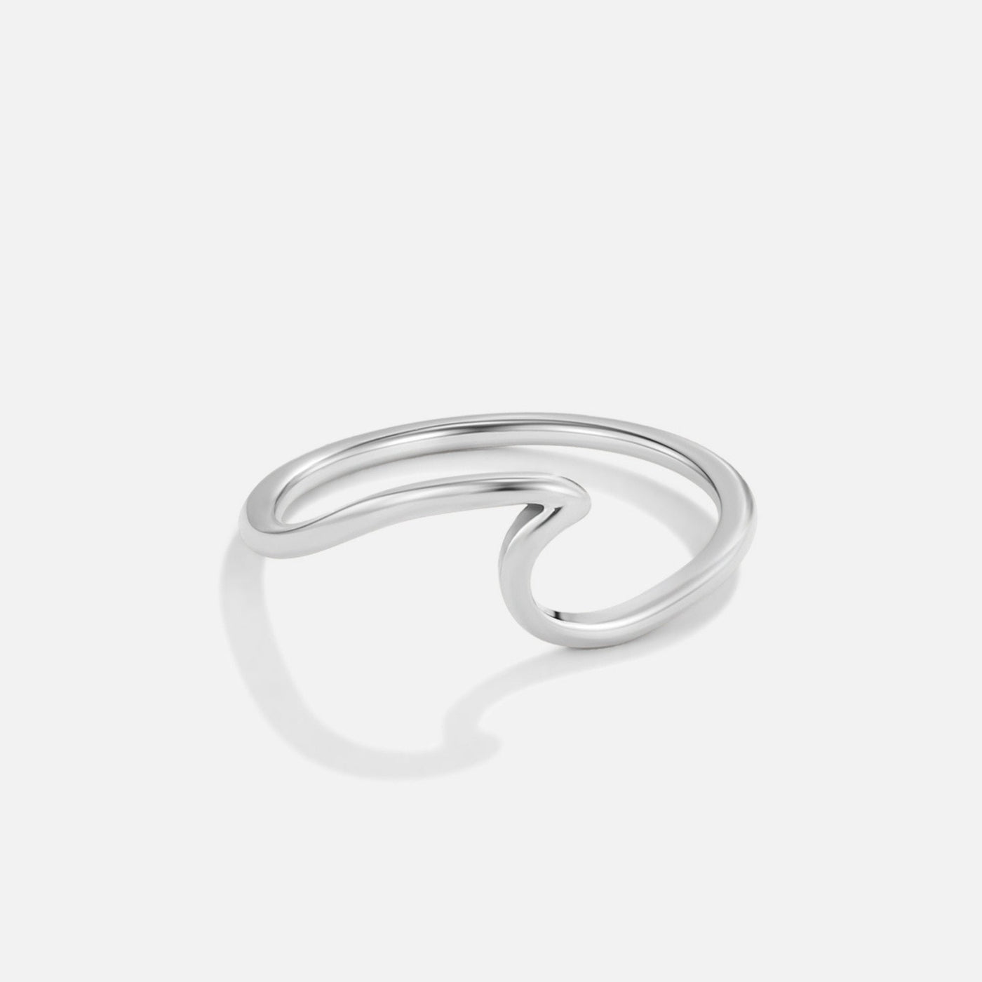 Wavy Silver Imari Ring