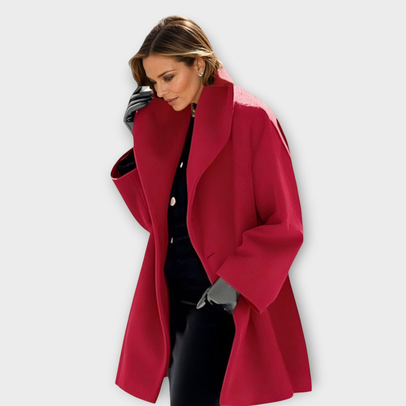 Isabelle | Cappotto Classico a Collo Alto