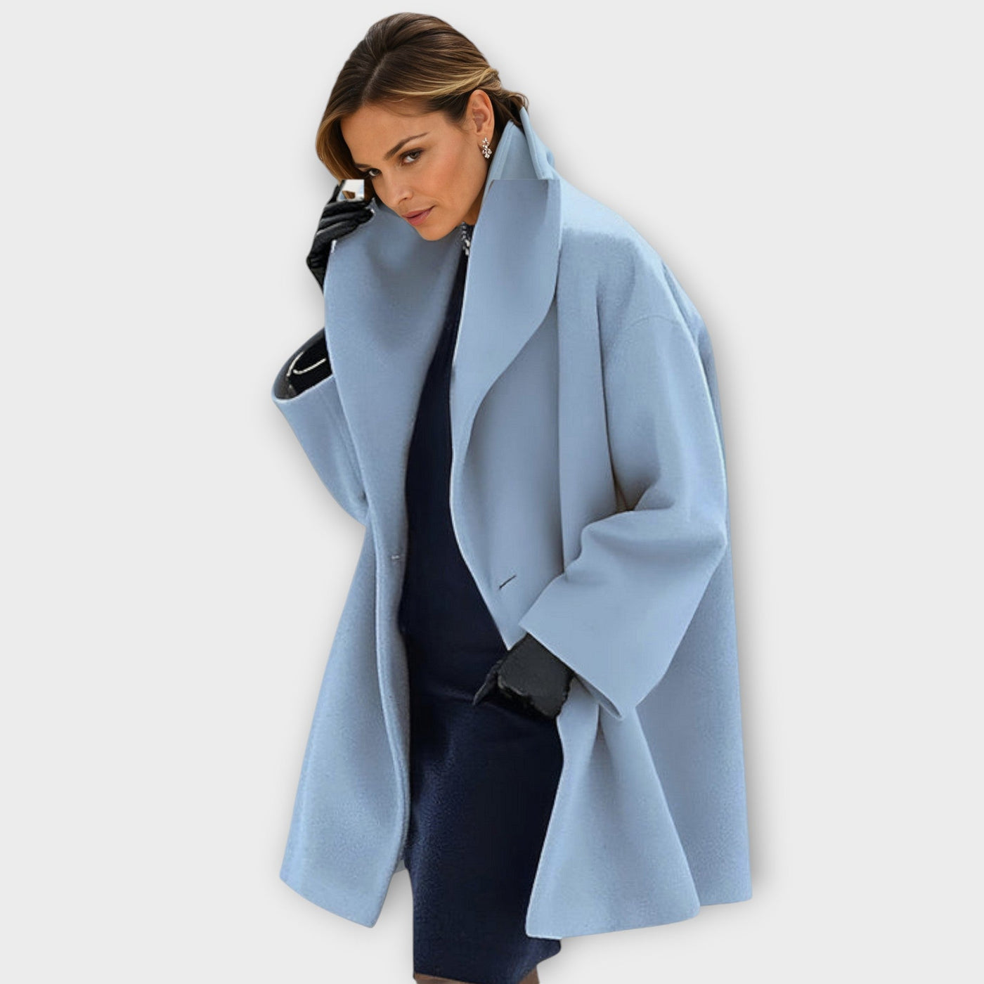 Isabelle | Cappotto Classico a Collo Alto