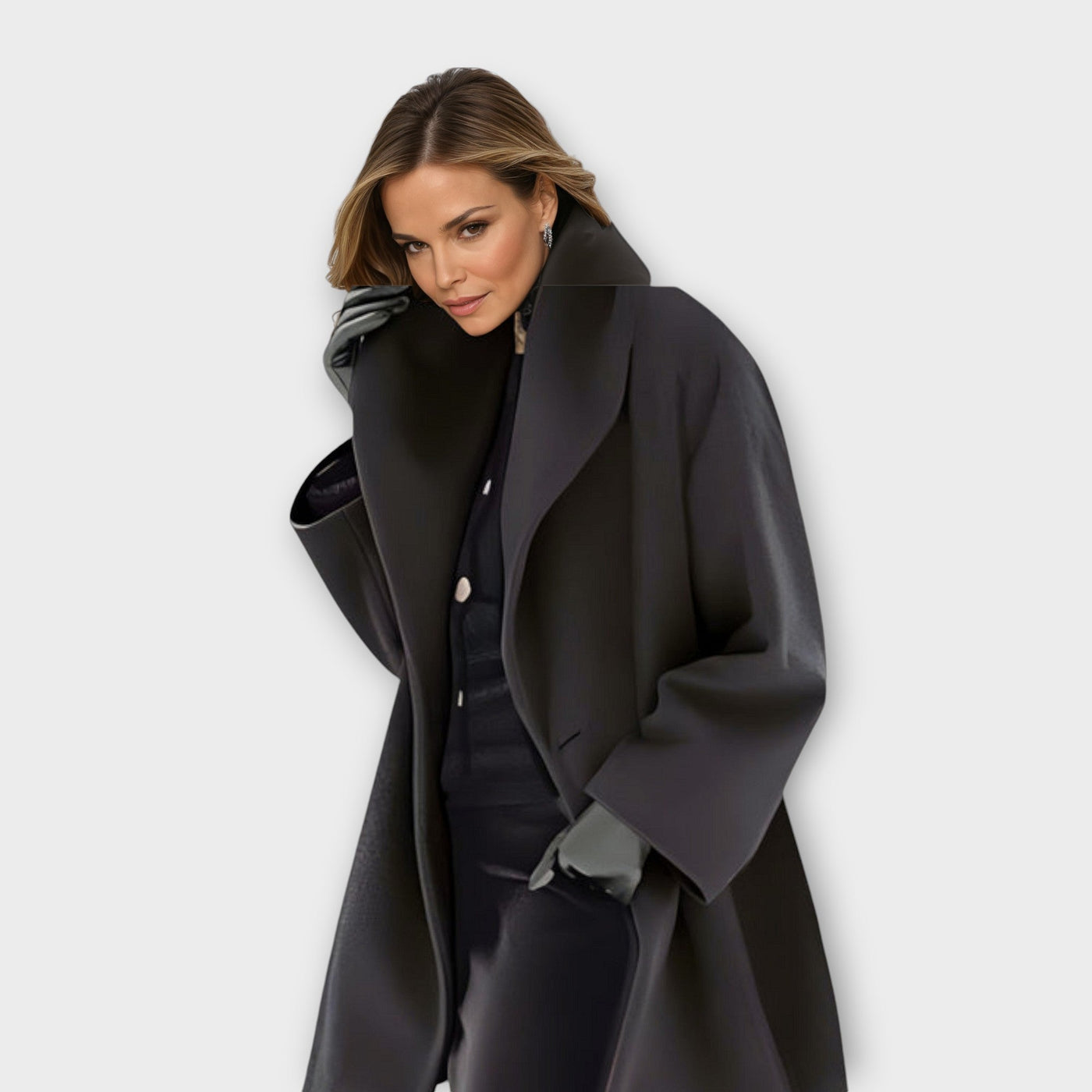 Isabelle | Cappotto Classico a Collo Alto