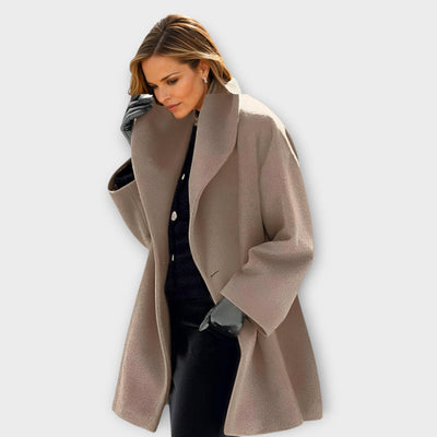 Isabelle | Cappotto Classico a Collo Alto