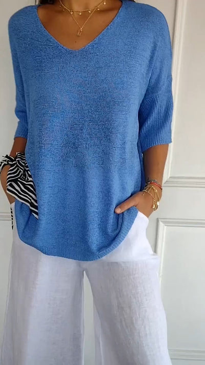 Avis | Soft V-Neck Top