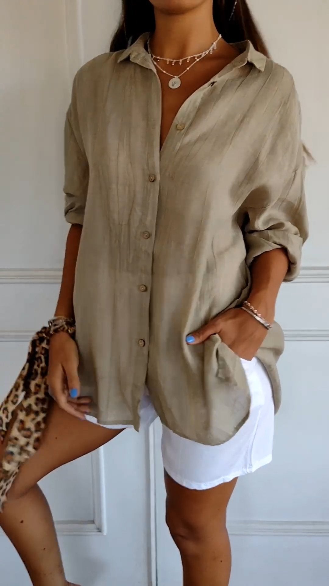 Cecylia | Comfortable Long Blouse
