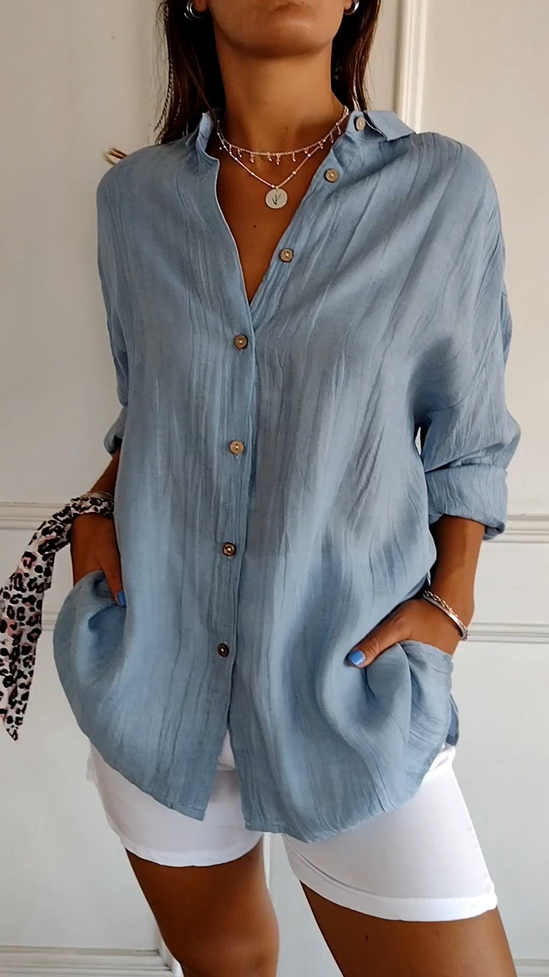 Cecylia | Comfortable Long Blouse