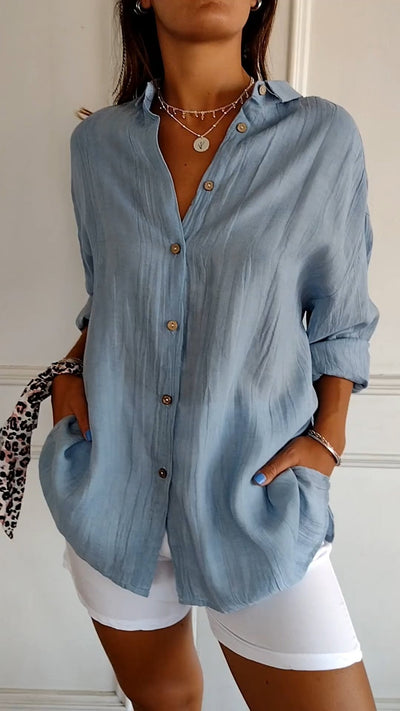 Cecylia | Comfortable Long Blouse