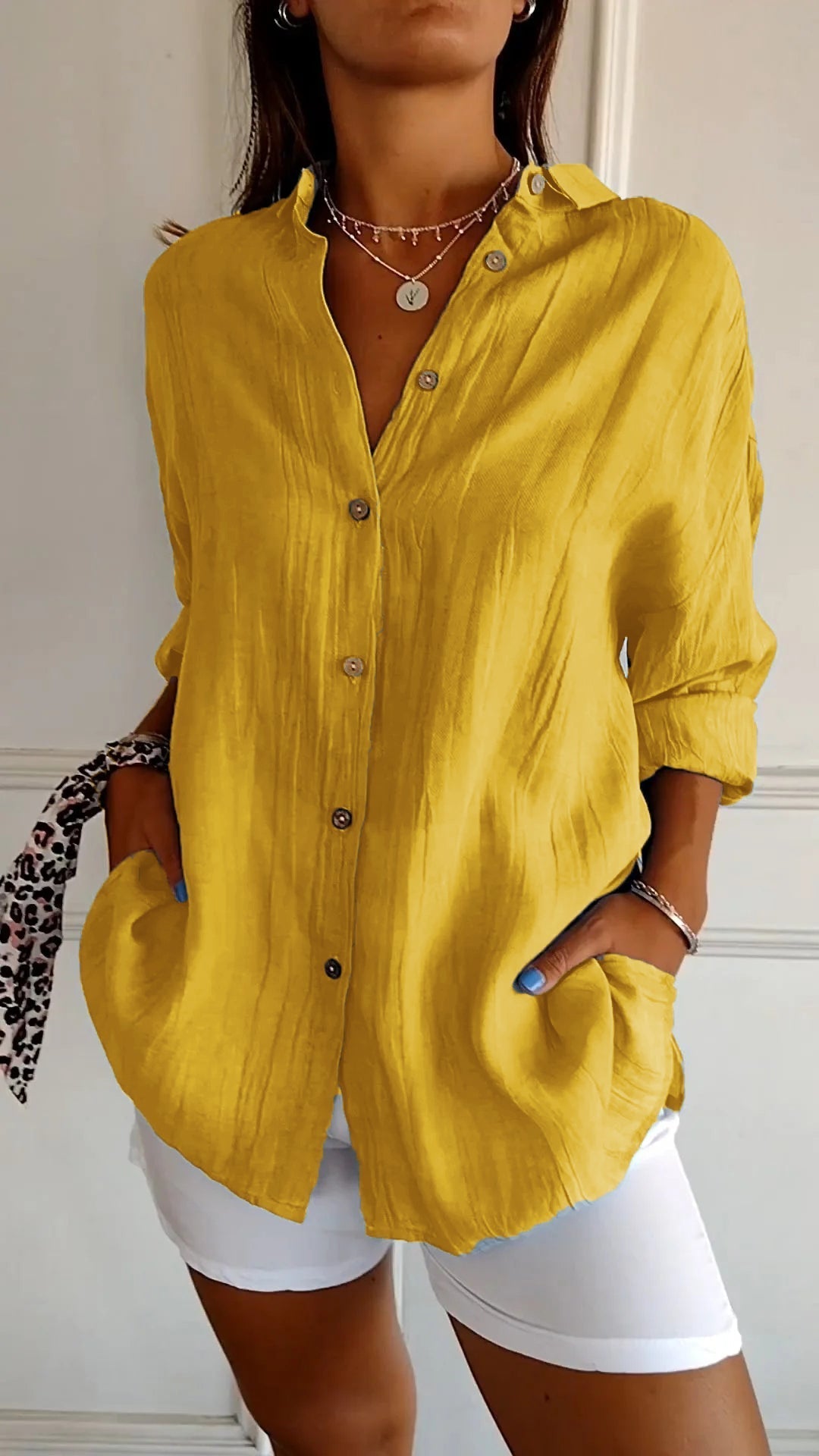 Cecylia | Comfortable Long Blouse