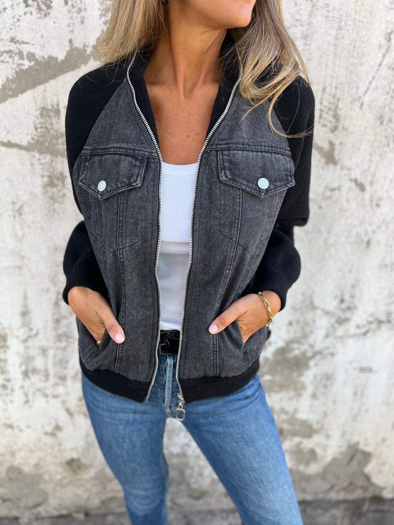 Zendaya | Stylish Denim Jacket