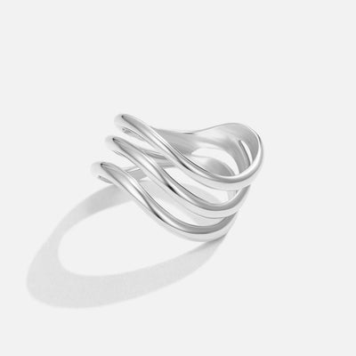 Kiya | Layered Silver Ring