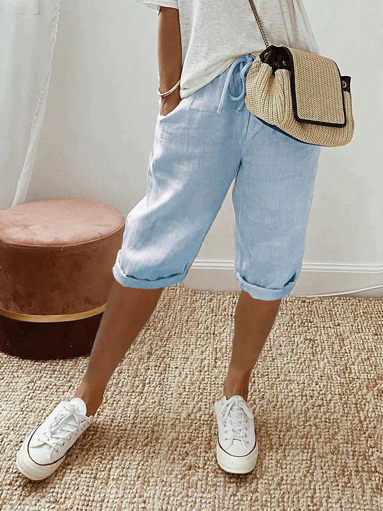 Dane | Light Cotton Linen Short