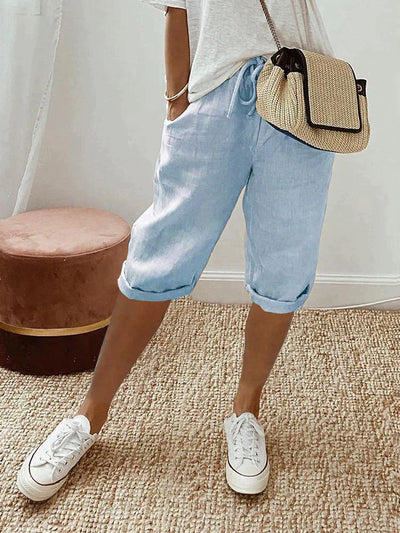 Dane | Light Cotton Linen Short