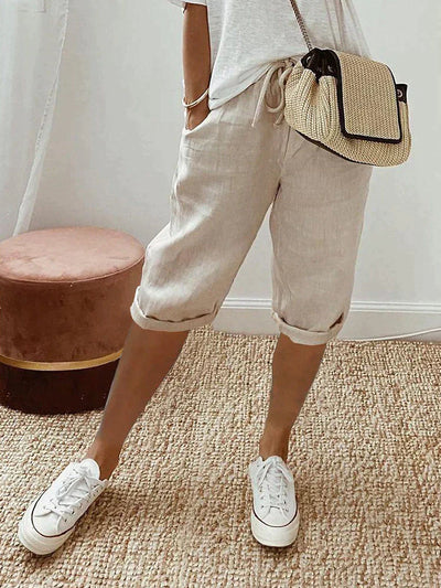 Dane | Light Cotton Linen Short