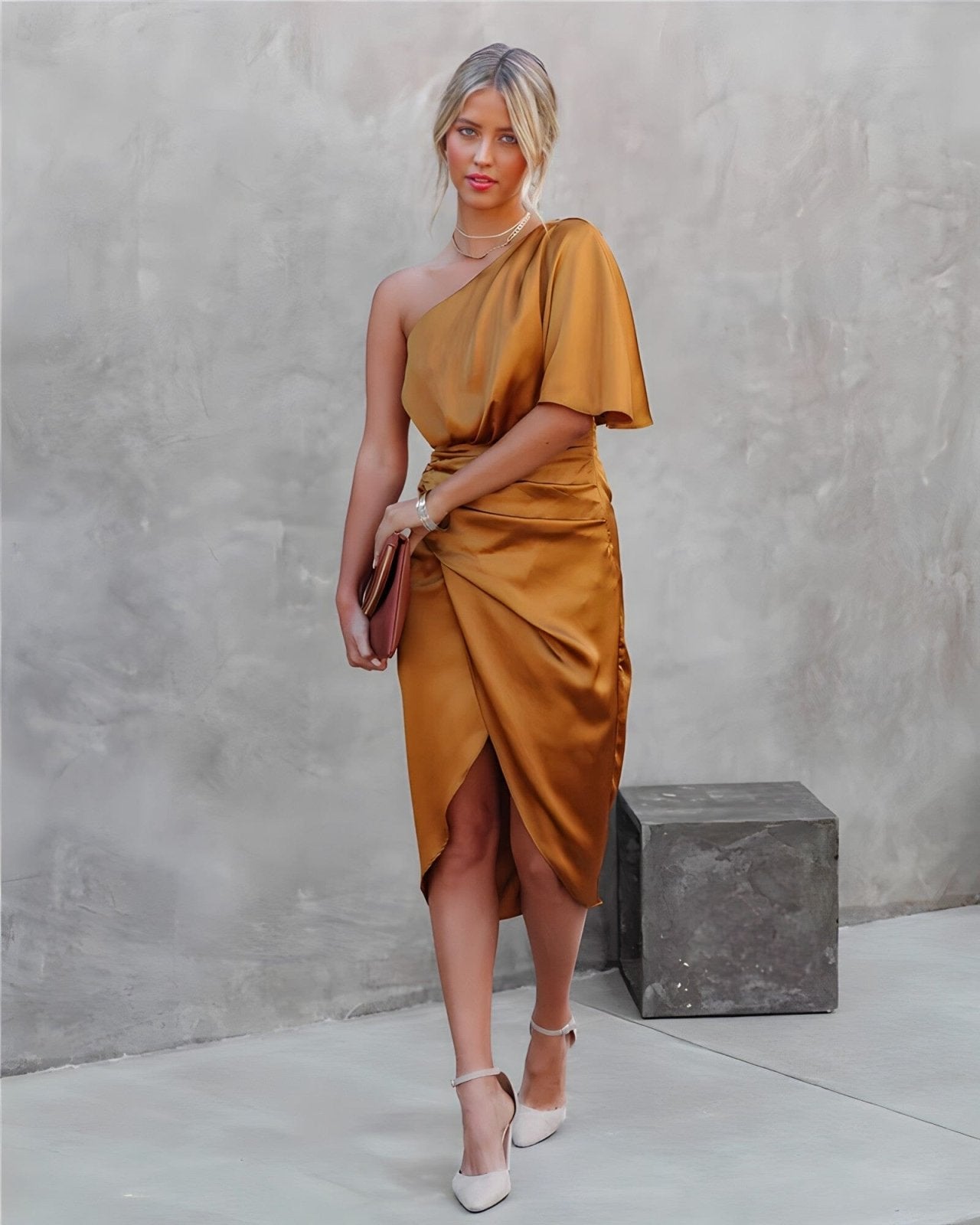 Dhalia | Asymmetrical Elegant Dress