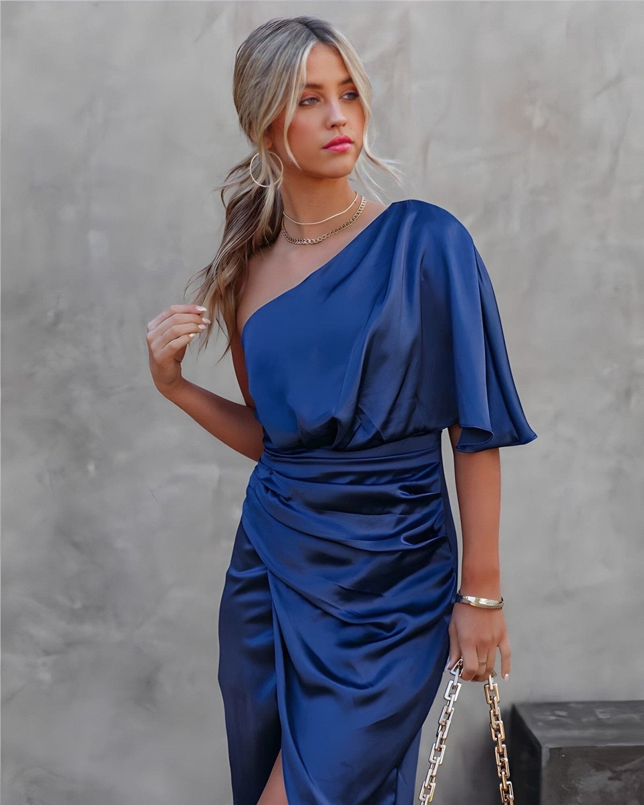 Dhalia | Asymmetrical Elegant Dress