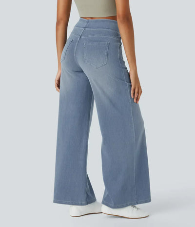 Evie | Comfortable High-Waisted Elastic Pants