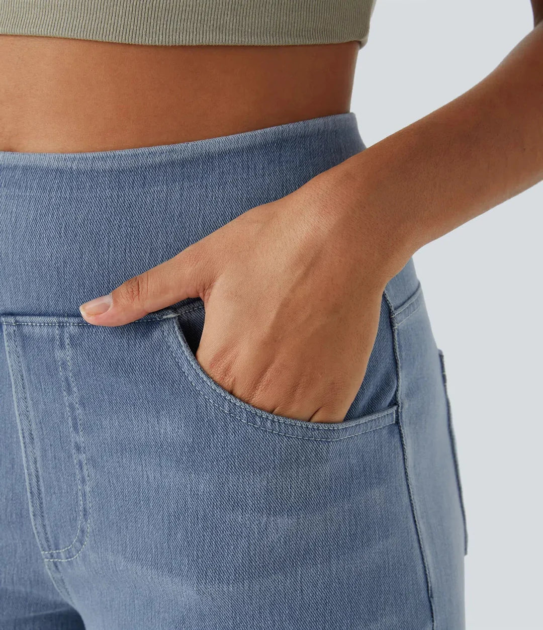 Evie | Comfortable High-Waisted Elastic Pants
