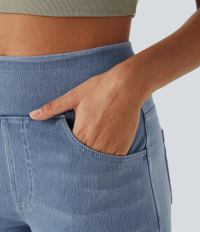 Evie | Comfortable High-Waisted Elastic Pants