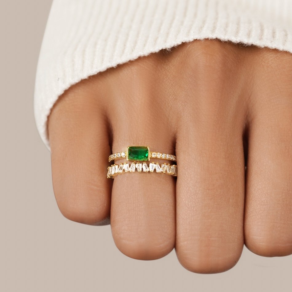 Bliss | Layered Crystal Ring