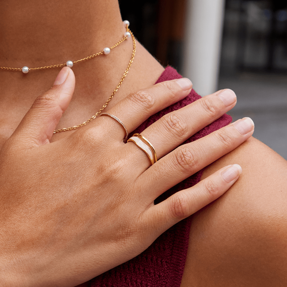 Allysa | Hope - Stacking Ring