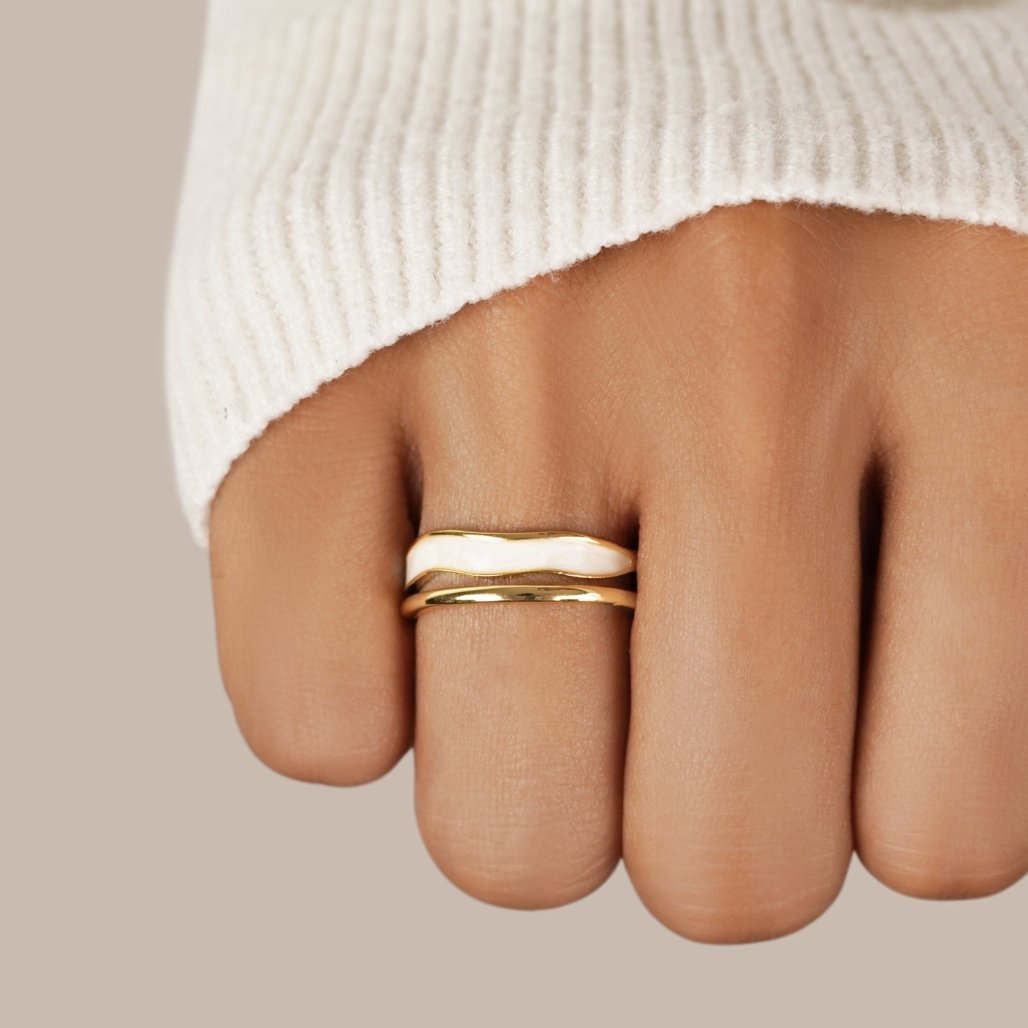 Allysa | Hope - Stacking Ring