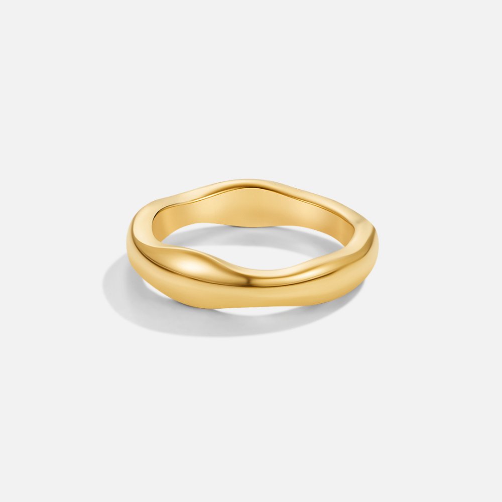 Shine | Set of Wavy Rings