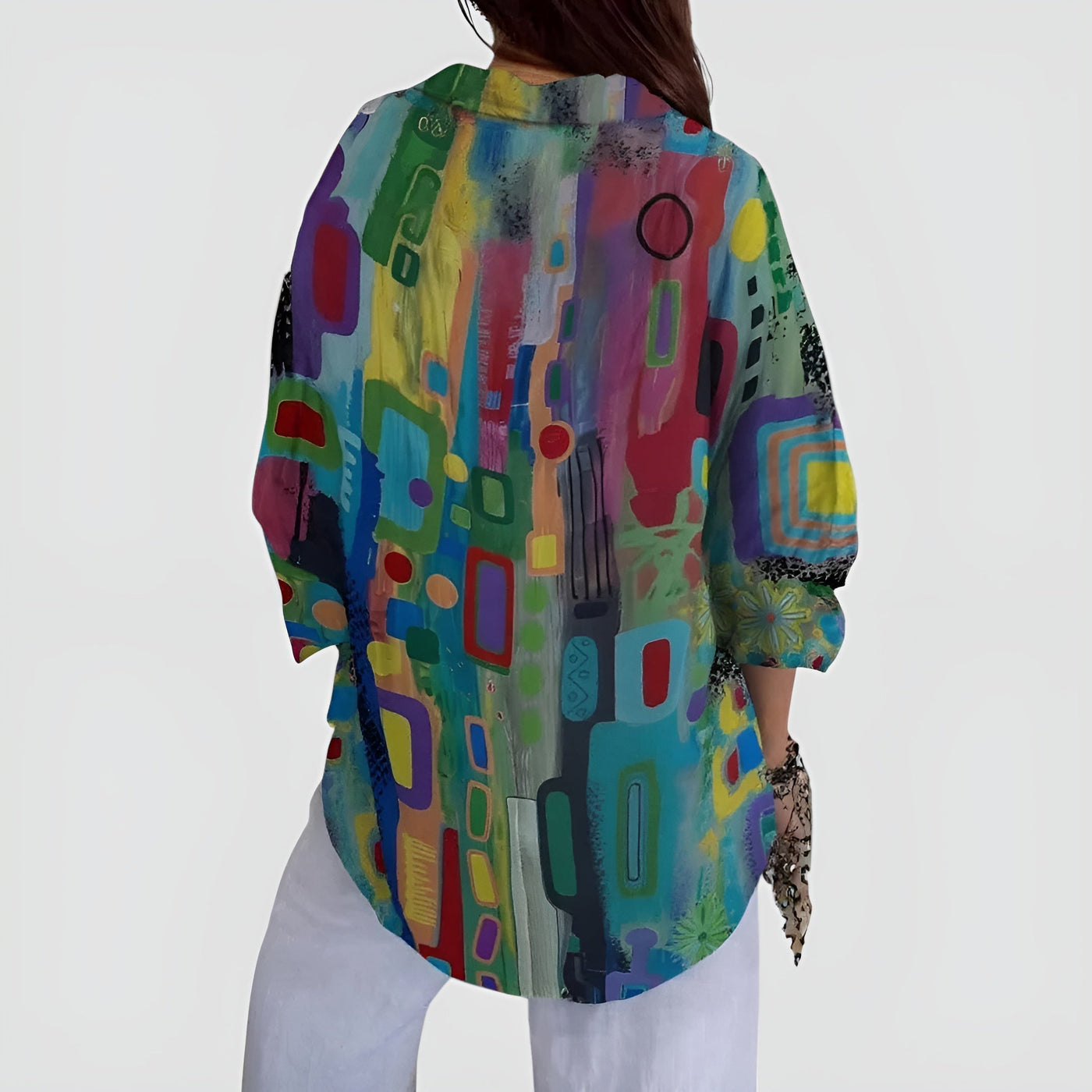Claire | Colorful Shirt Blouse