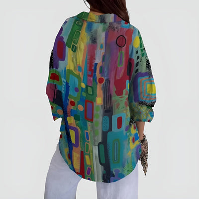 Claire | Colorful Shirt Blouse