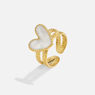 Liza | Pure Heart Gold Ring