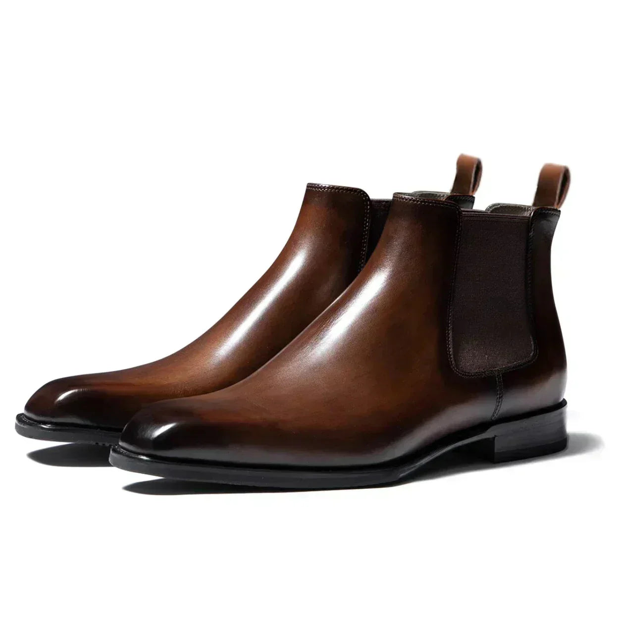 Derek | Refined Leather Chelsea Boots