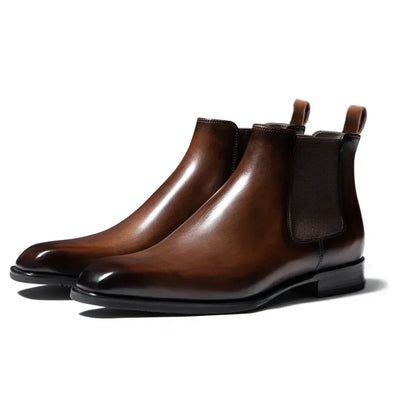 Derek | Refined Leather Chelsea Boots