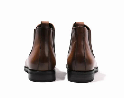 Derek | Refined Leather Chelsea Boots