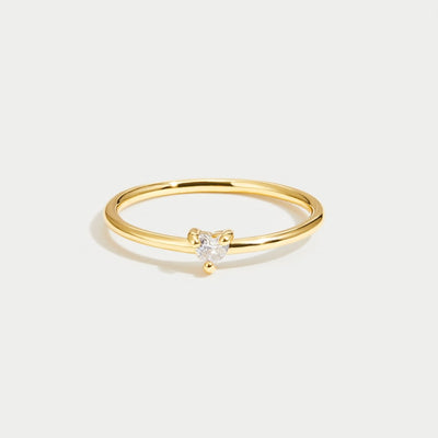 Lovely | Heart Ring in Crystal