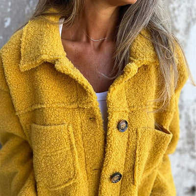 Aluna | Women's Effortless Chic Lapel Cropped Jacket