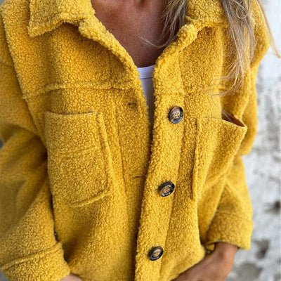Aluna | Women's Effortless Chic Lapel Cropped Jacket