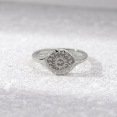 Mariah | Gold Ring for the Summer Solstice