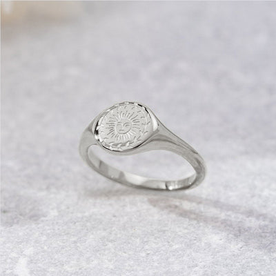 Mariah | Gold Ring for the Summer Solstice