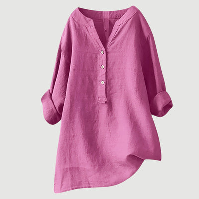 Scarlett | Airy and Comfortable Button-Up Shirt