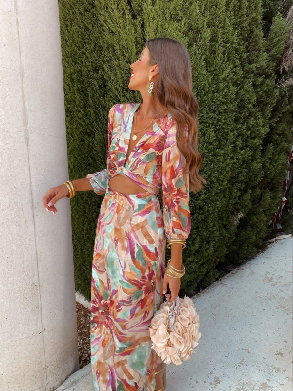 Danika | Elegant Dress with a Neckline