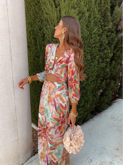 Danika | Elegant Dress with a Neckline