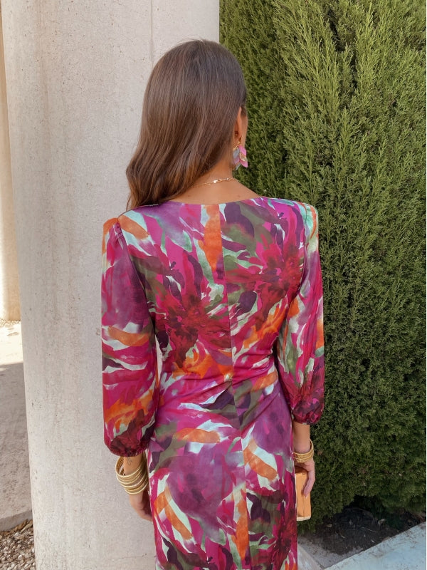 Danika | Elegant Dress with a Neckline